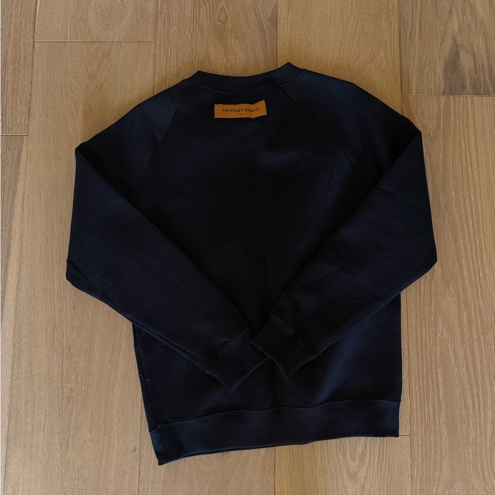 NWOT Louis Vuitton Black Logo Sweatshirt XS